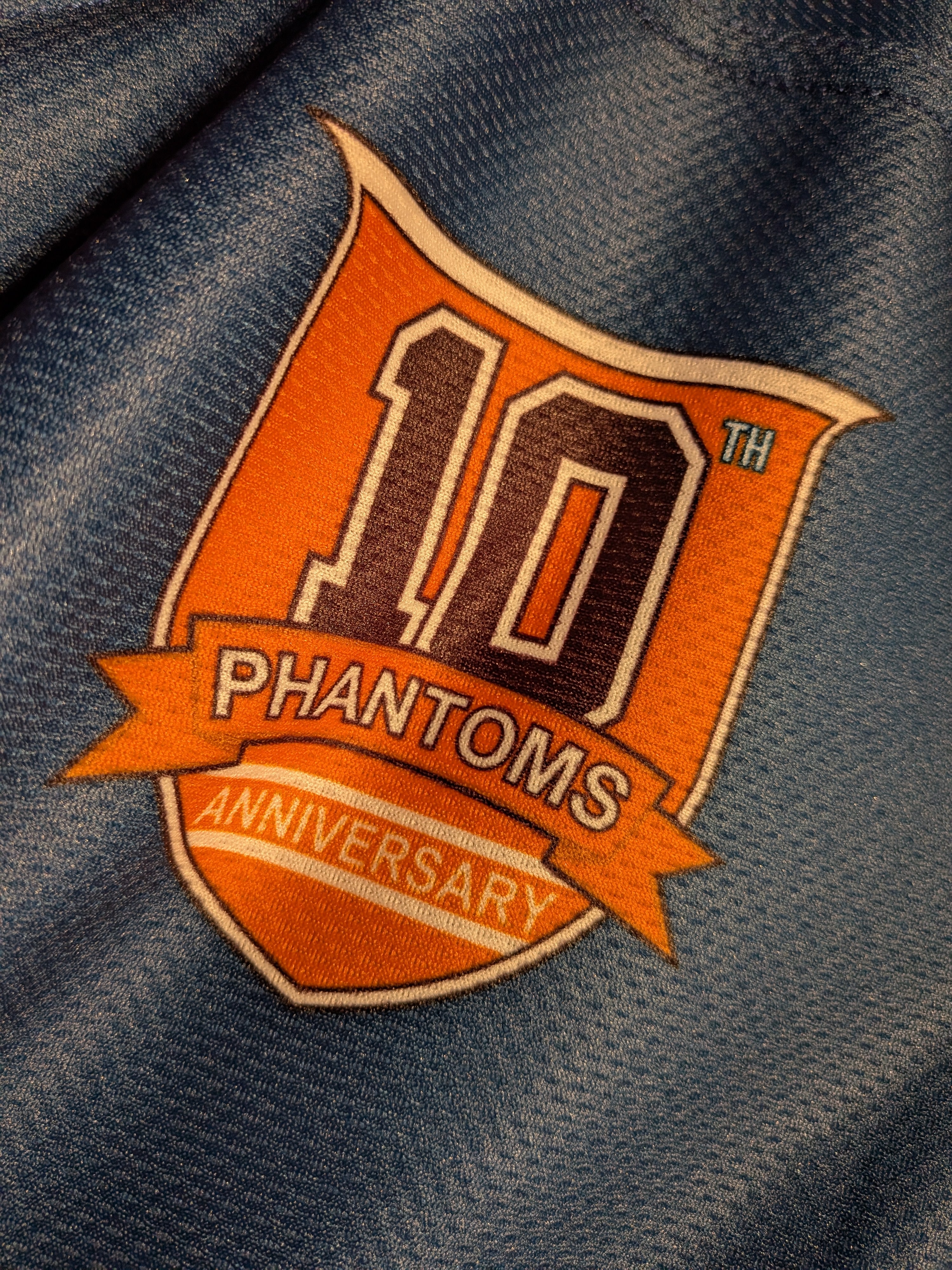 GAME-WORN 2011-12 Peterborough Phantoms Ice Hockey Jersey #55 Ricky Skene