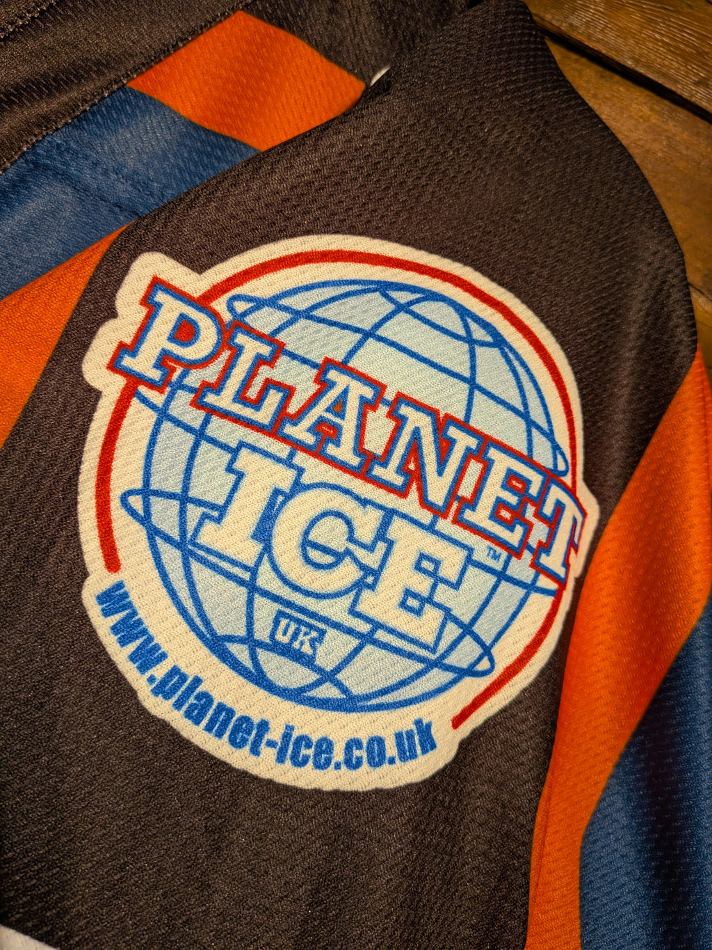 GAME-WORN 2011-12 Peterborough Phantoms Ice Hockey Jersey #55 Ricky Skene