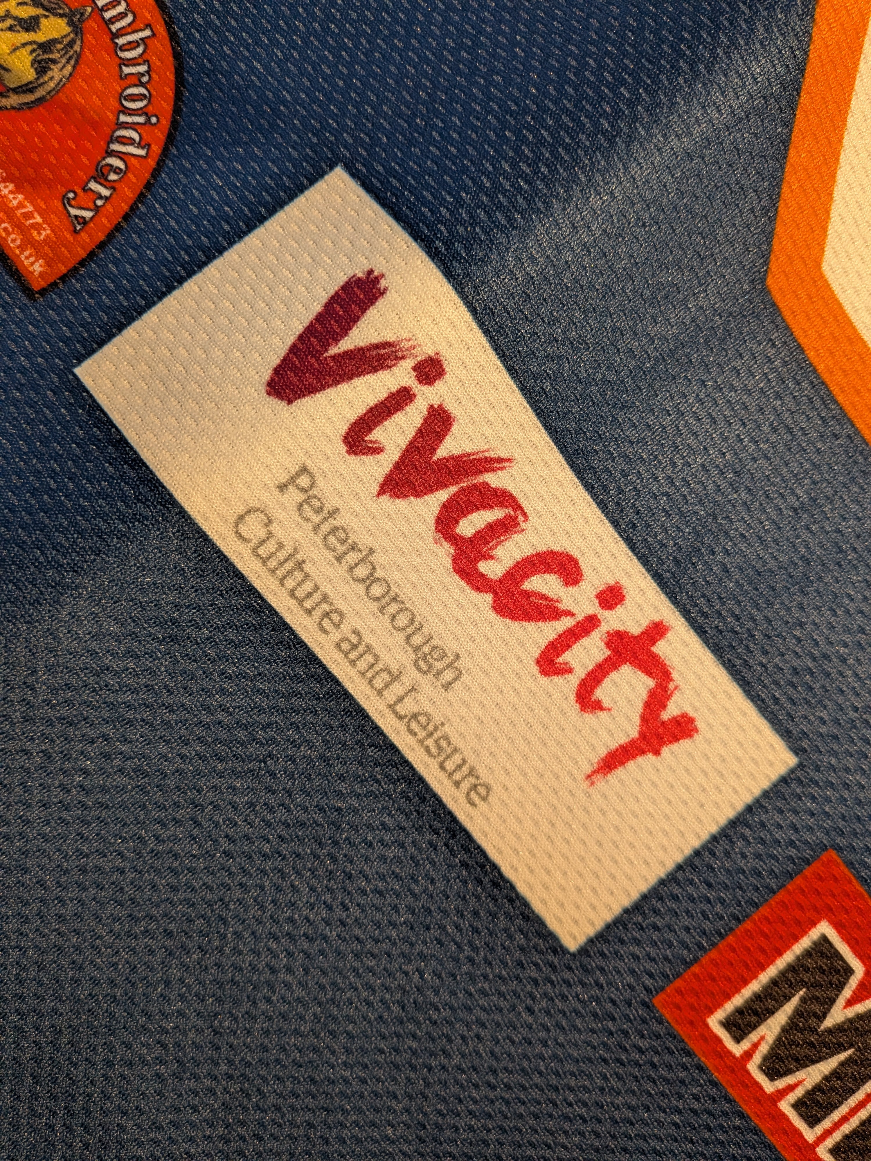 GAME-WORN 2011-12 Peterborough Phantoms Ice Hockey Jersey #55 Ricky Skene