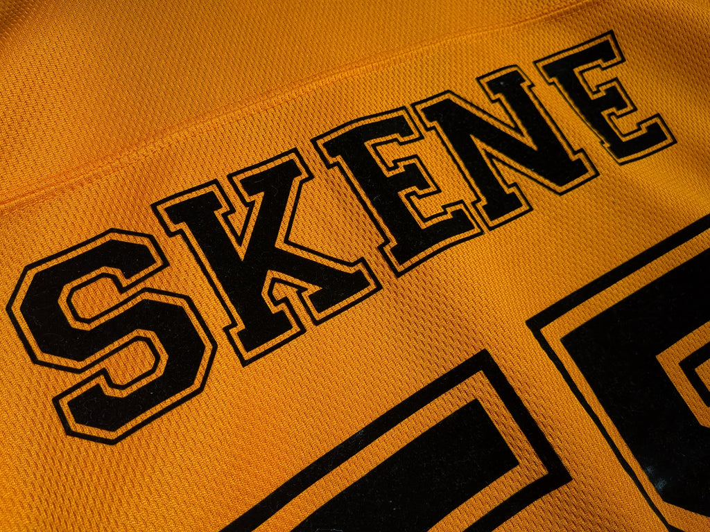 GAME-WORN 2014-15 Telford Tigers Ice Hockey Jersey #55 Ricky Skene