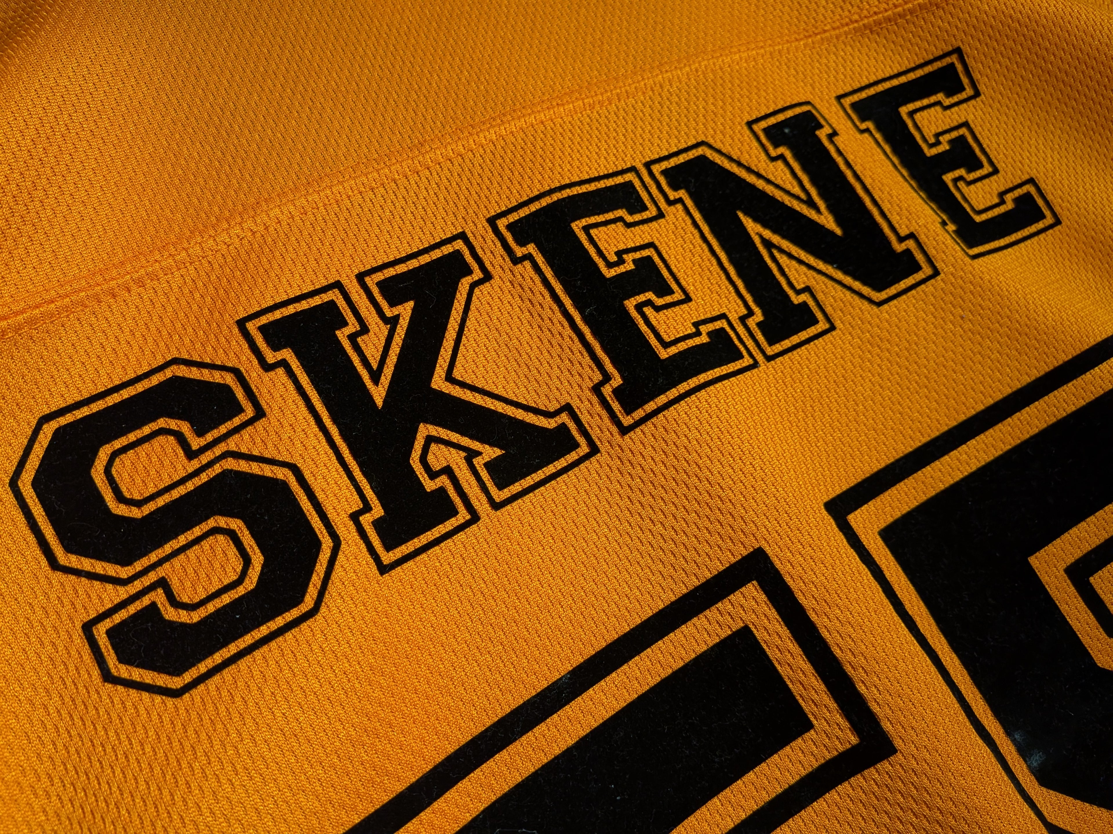 GAME-WORN 2014-15 Telford Tigers Ice Hockey Jersey #55 Ricky Skene