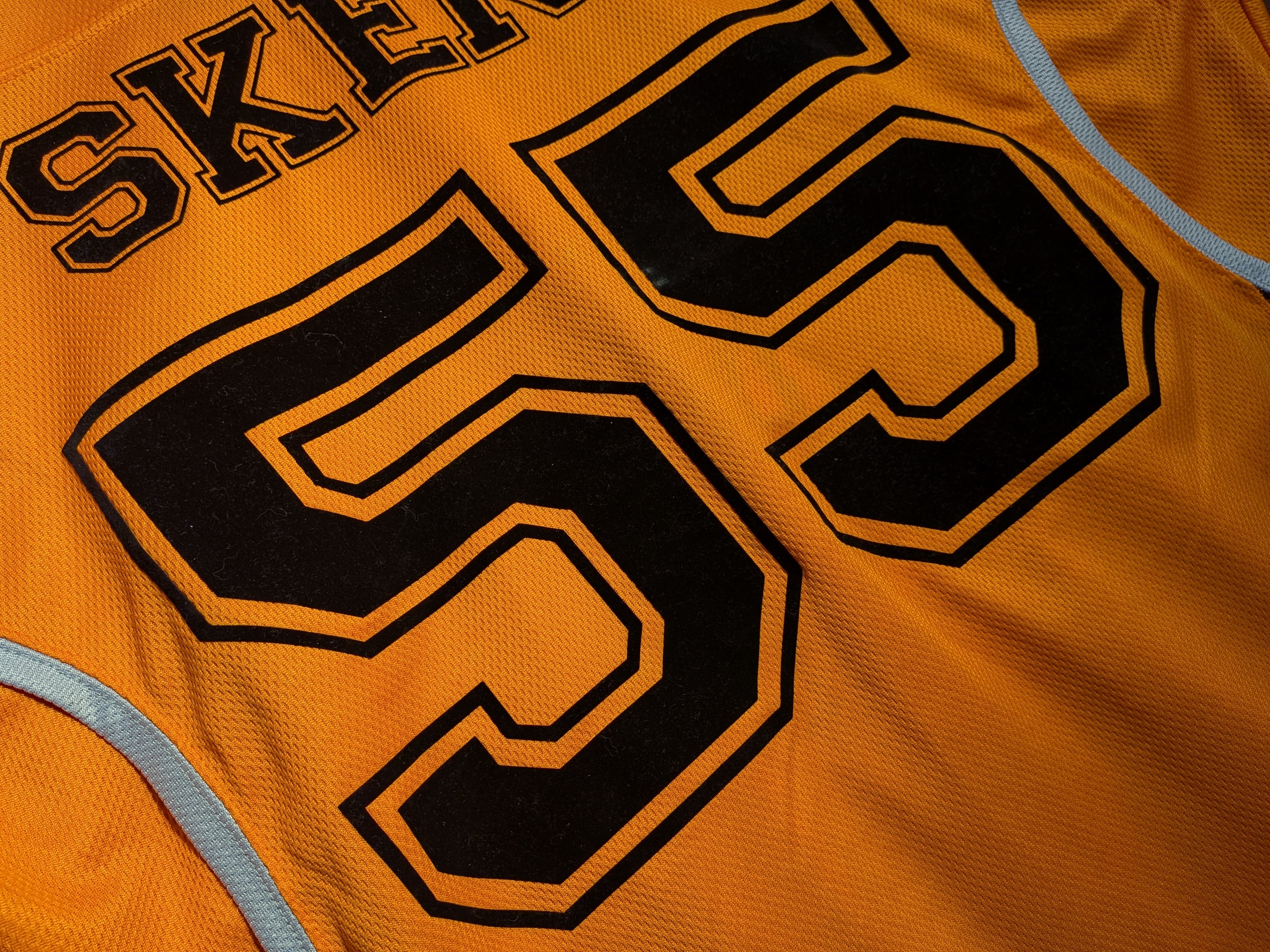 GAME-WORN 2014-15 Telford Tigers Ice Hockey Jersey #55 Ricky Skene
