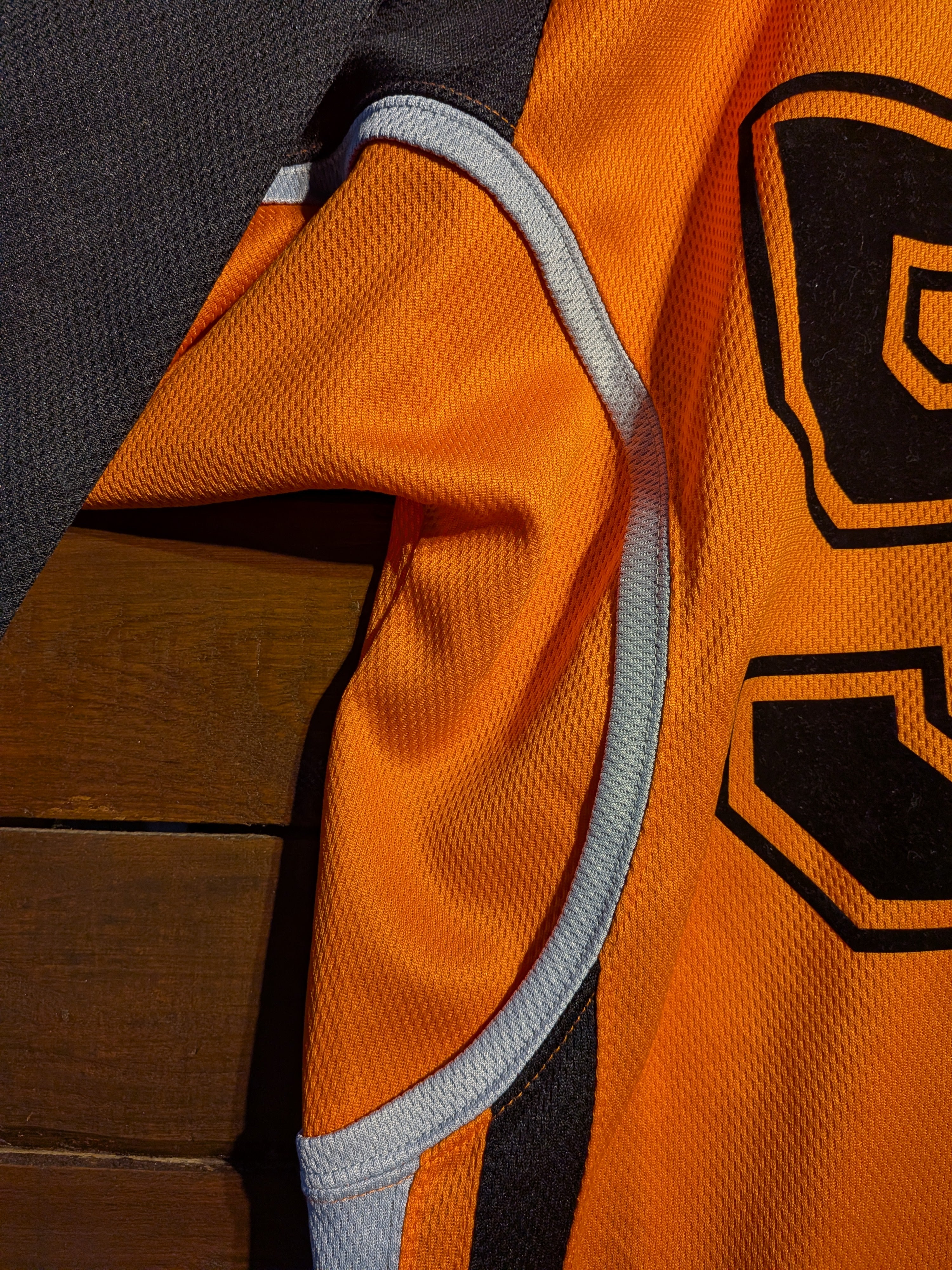 GAME-WORN 2014-15 Telford Tigers Ice Hockey Jersey #55 Ricky Skene