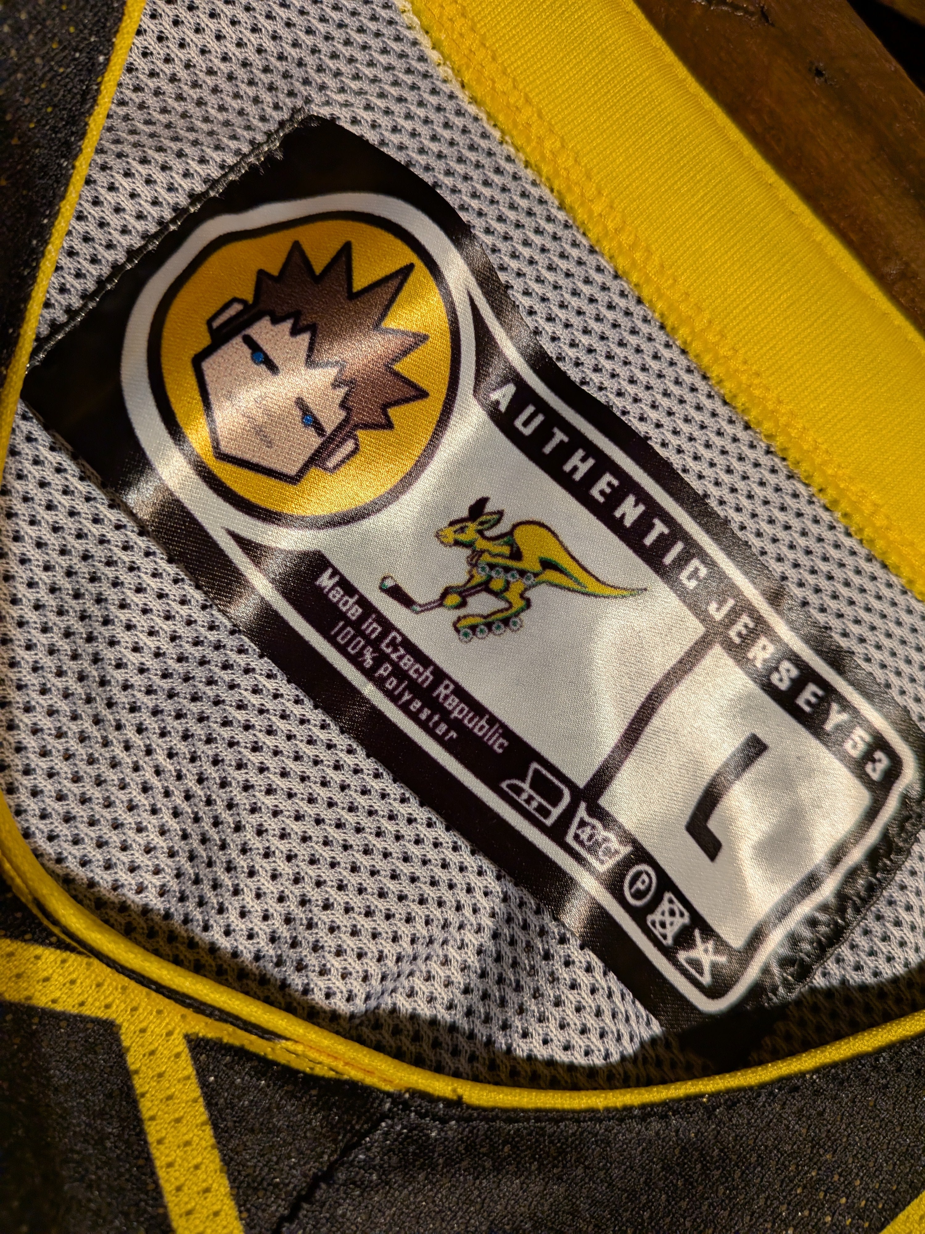 GAME-WORN 2025 Australia Inline Hockey Jersey VOSS #89