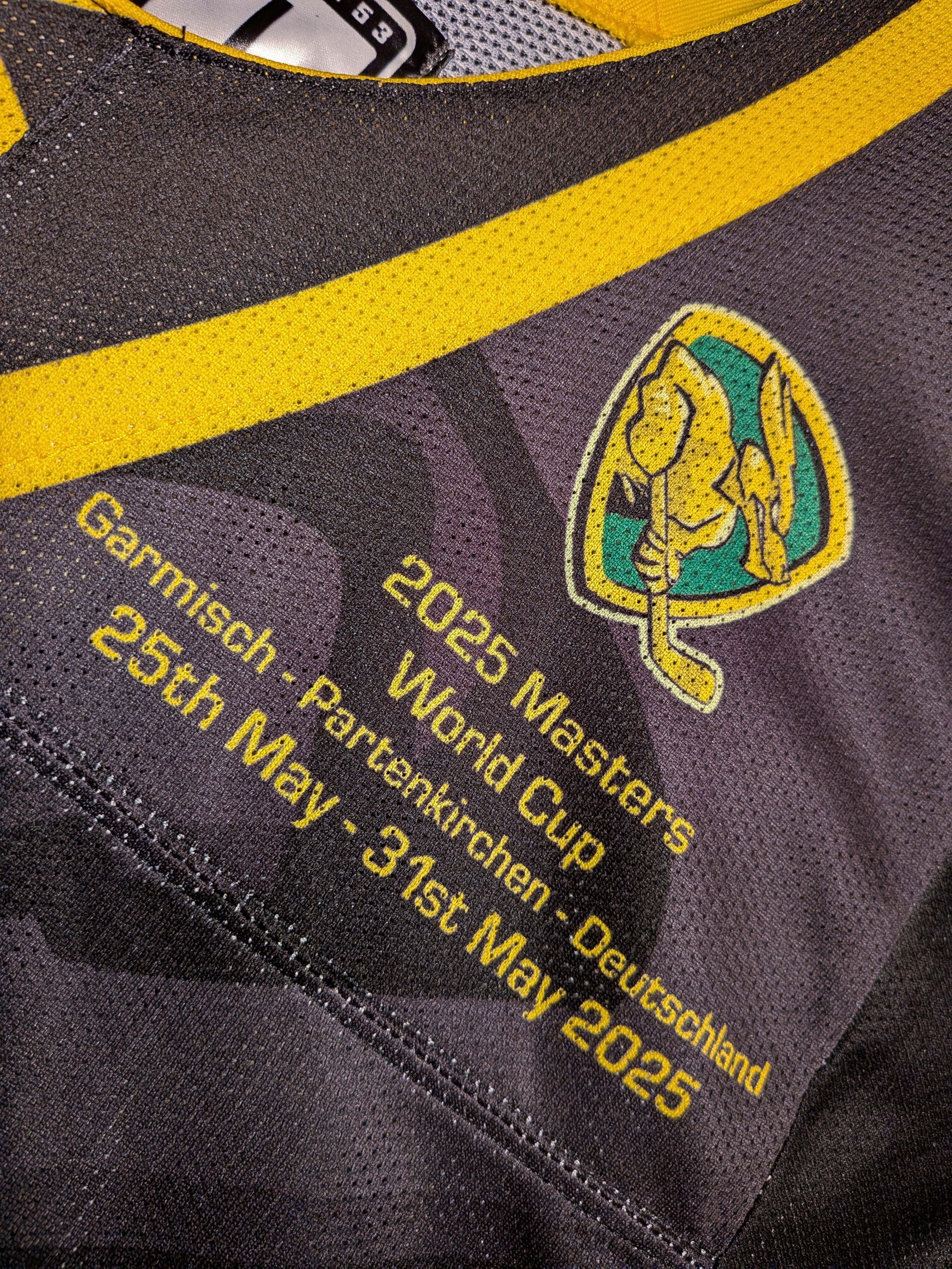 GAME-WORN 2025 Australia Inline Hockey Jersey VOSS #89