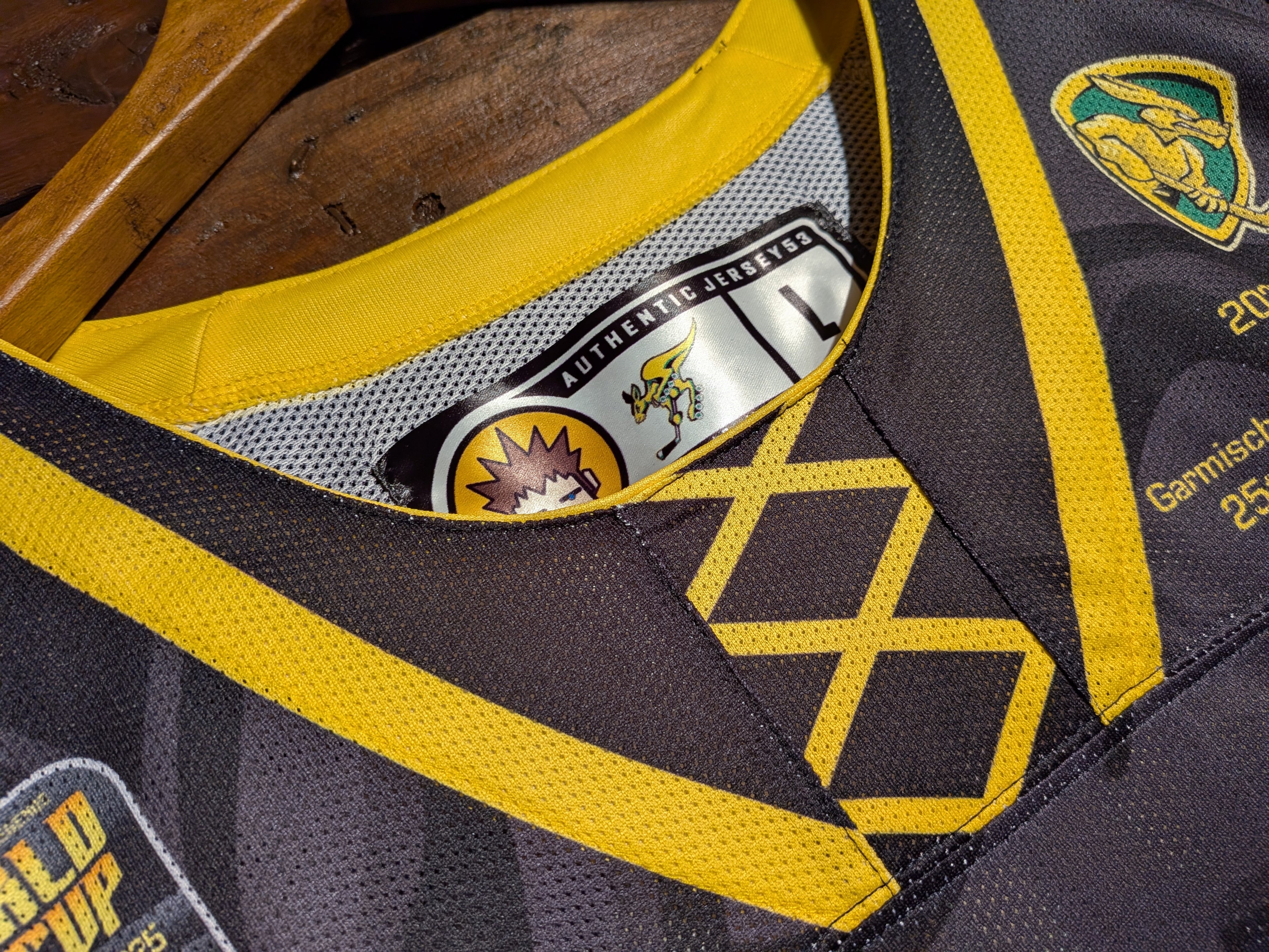 GAME-WORN 2025 Australia Inline Hockey Jersey VOSS #89