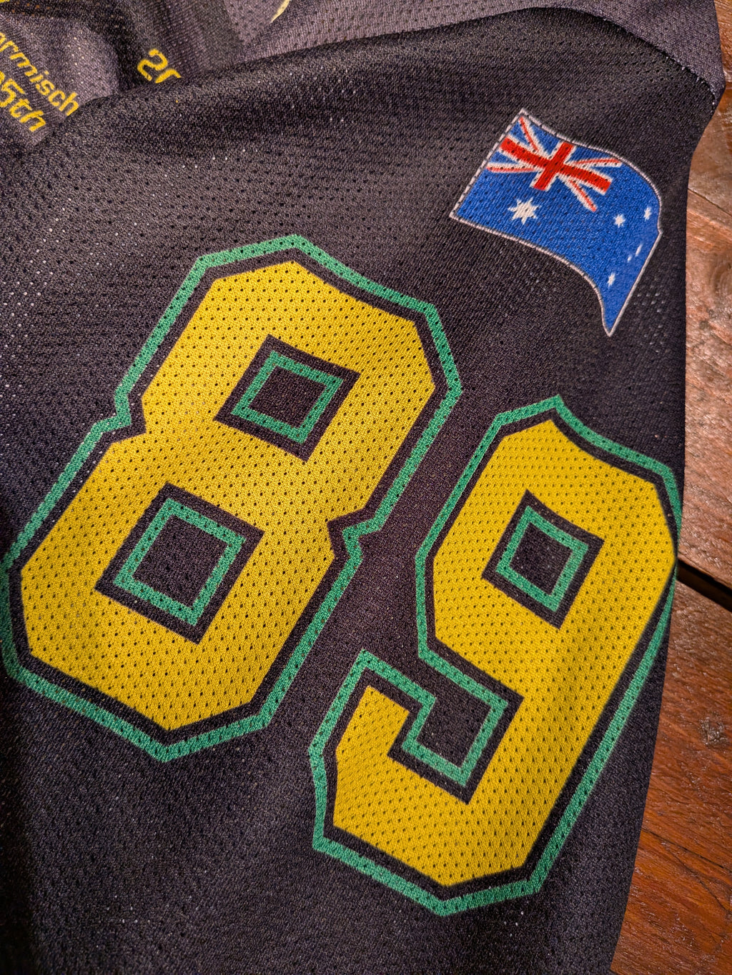 GAME-WORN 2025 Australia Inline Hockey Jersey VOSS #89
