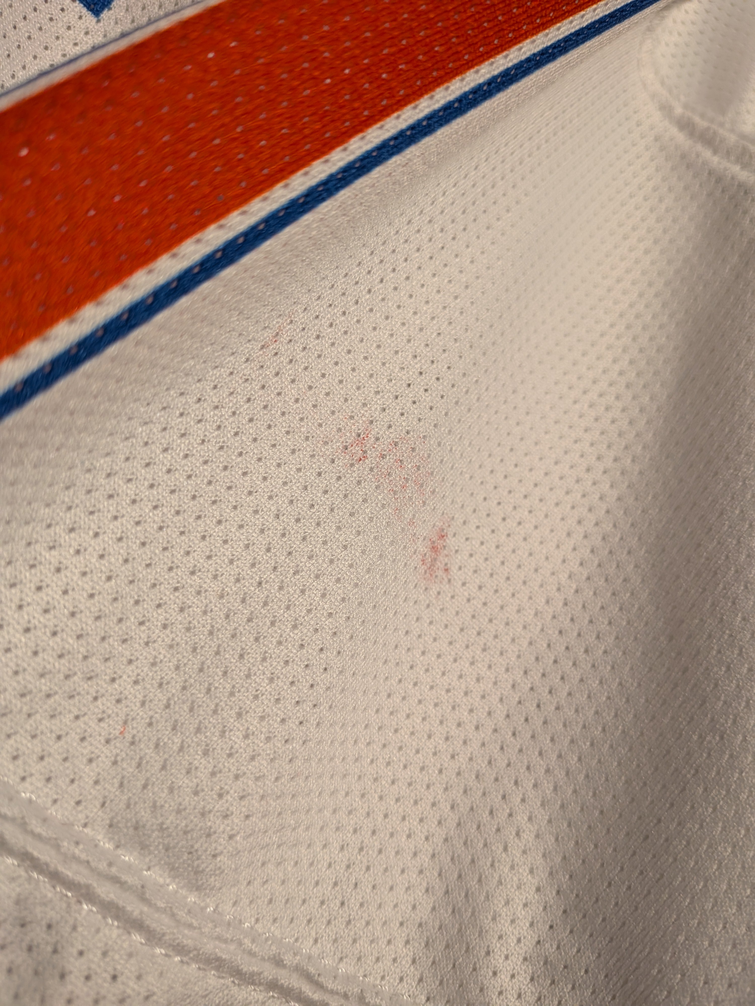 GAME-WORN 2026 Czech Republic Inline Hockey Jersey VAVŘINA #1 White